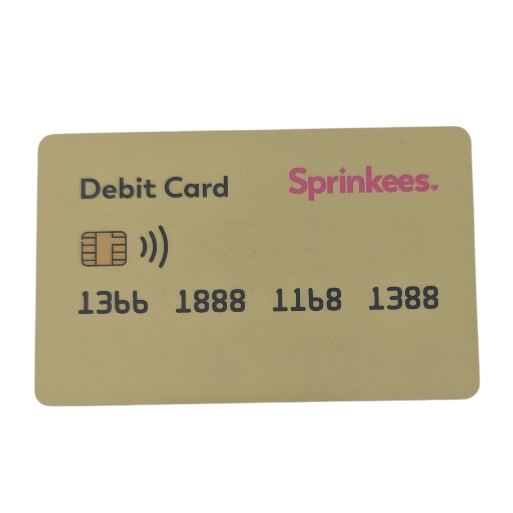 Toy Bank Card Set