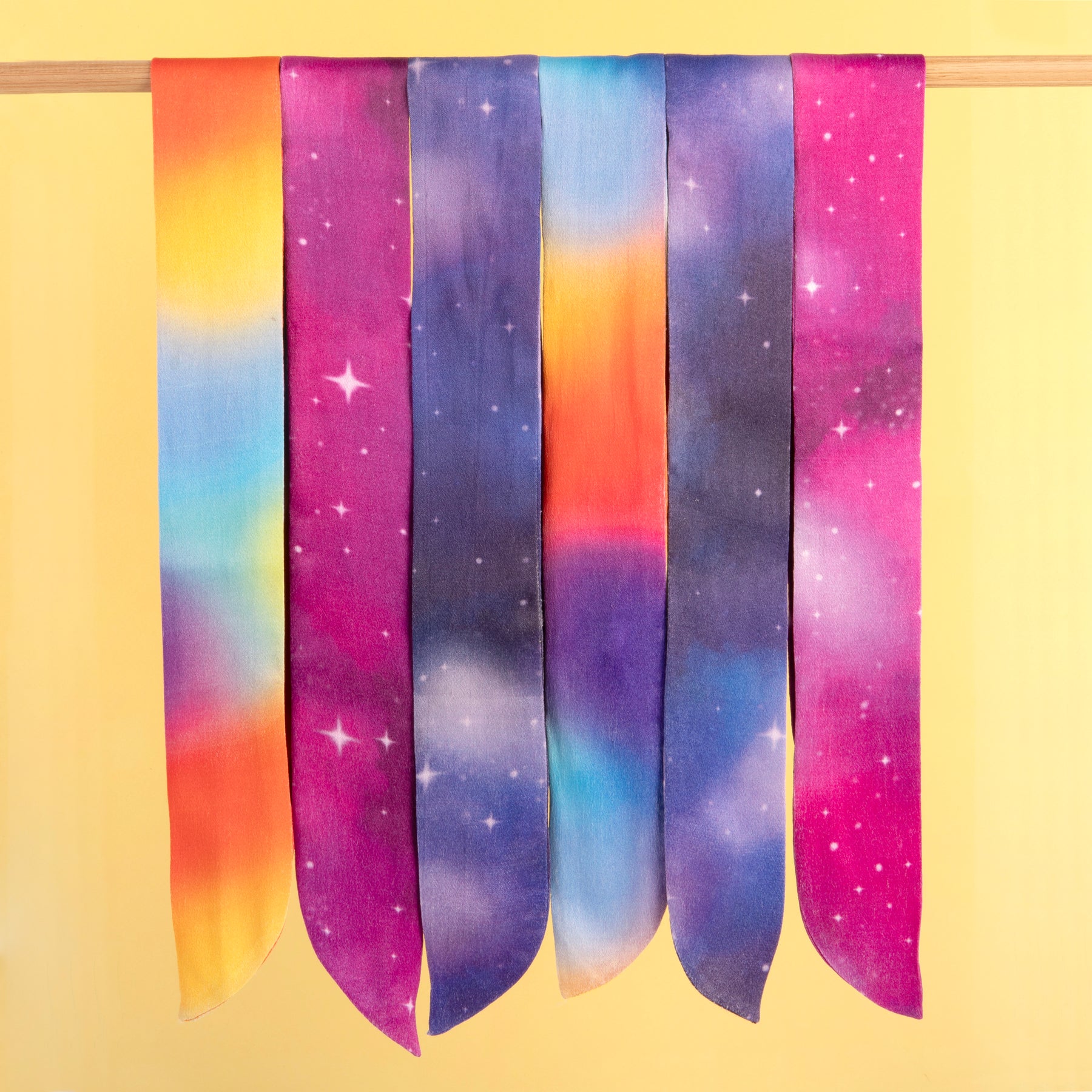 Twilly Scarf - Pink Galaxy