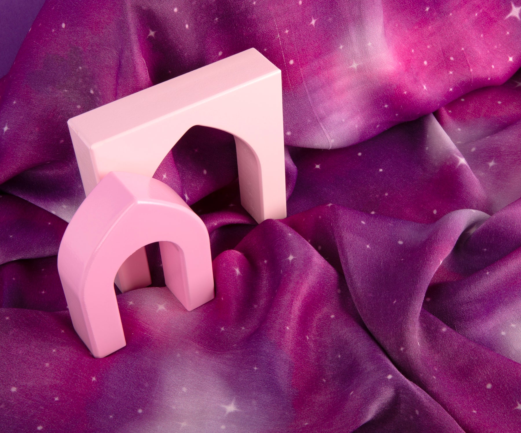 60cm Bandana Scarf - Pink Galaxy