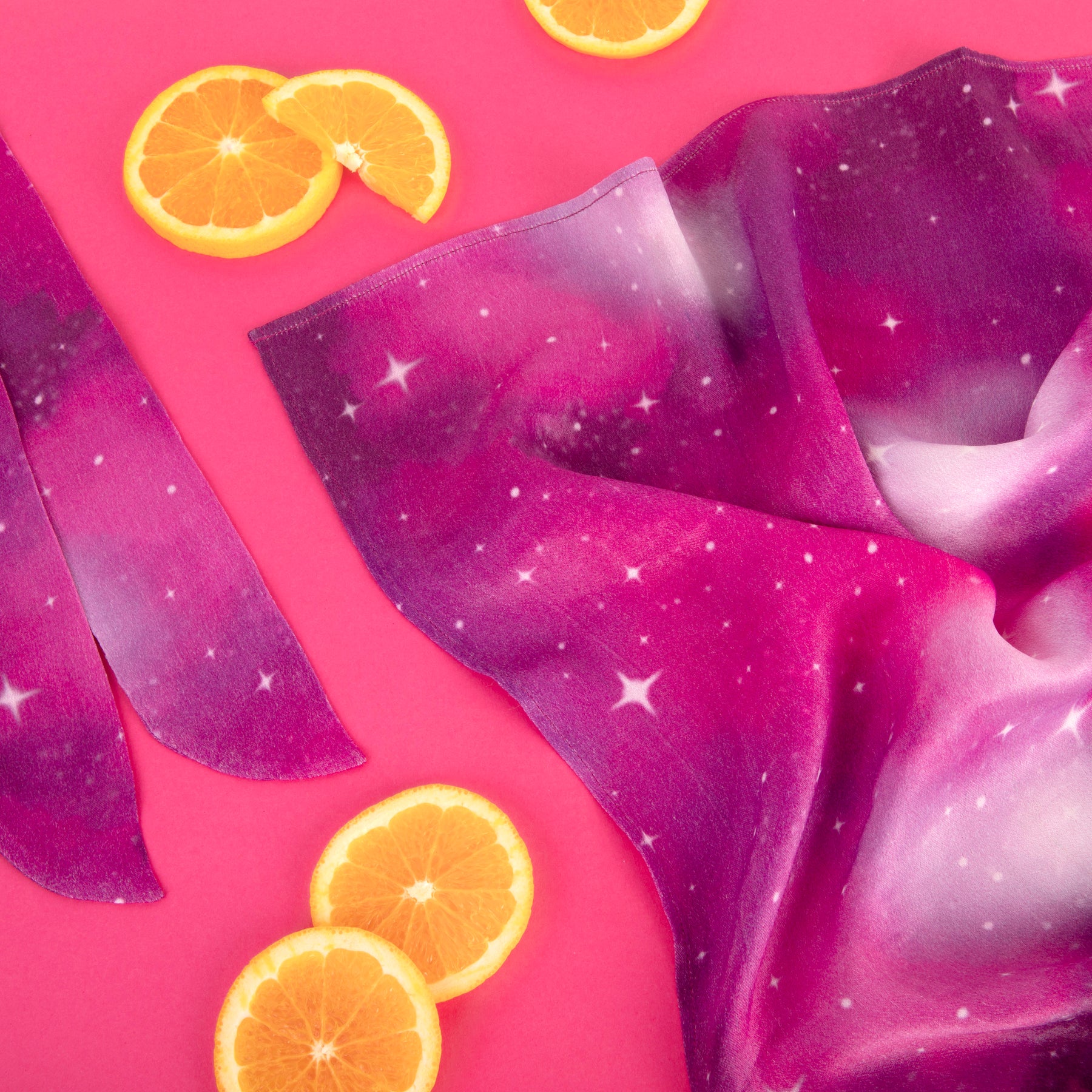 Twilly Scarf - Pink Galaxy