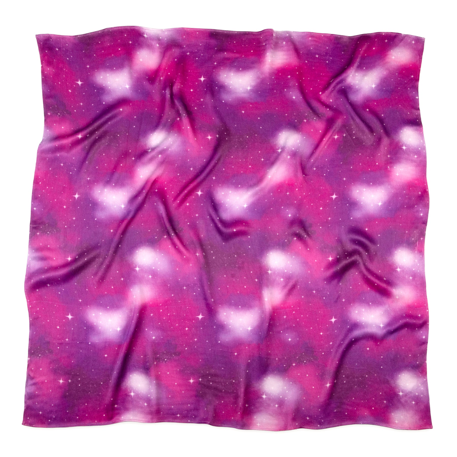 90cm Bandana Scarf - Pink Galaxy