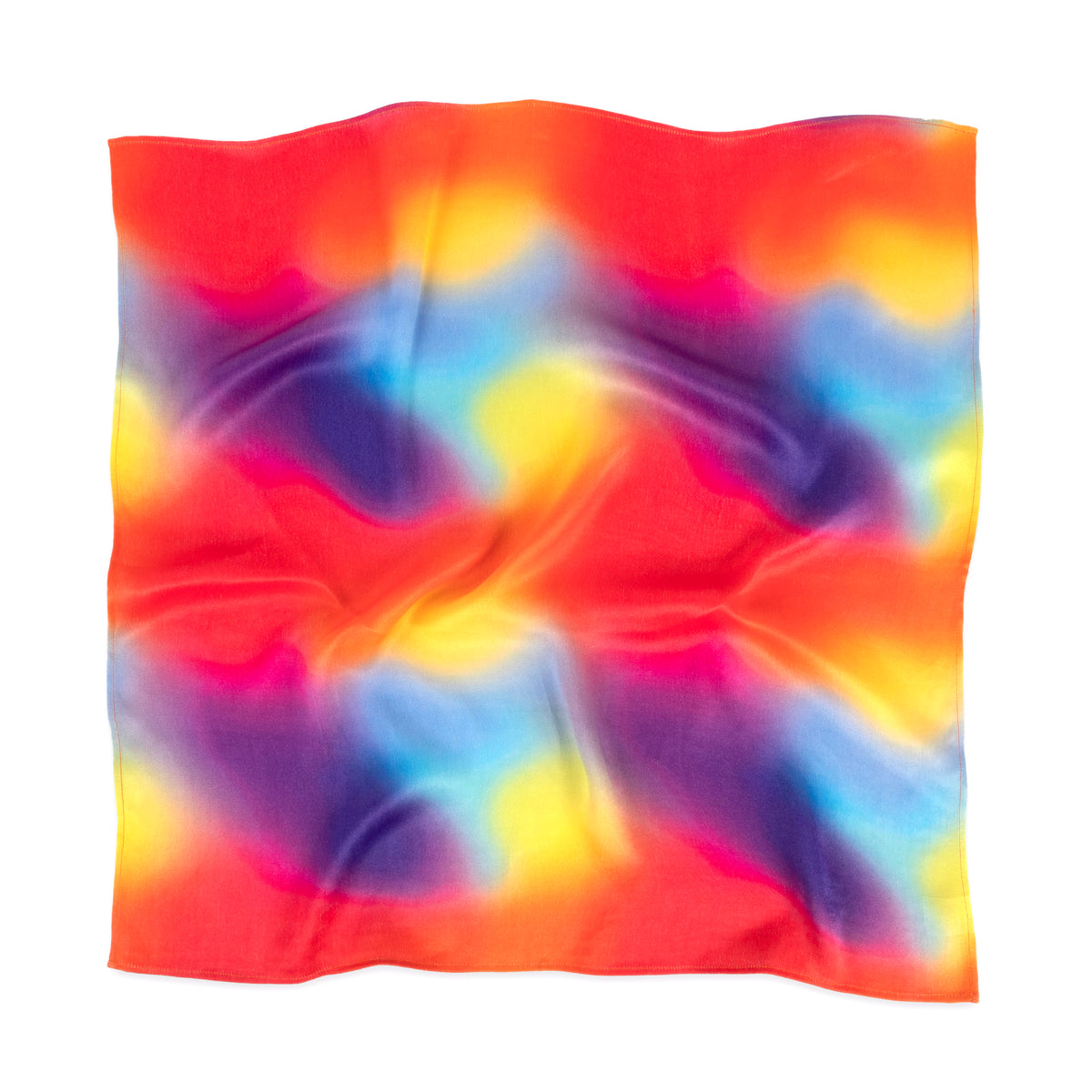 60cm Bandana Scarf - Bright Rainbow