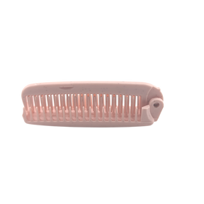 Foldable Hair Brush and Comb - Pink