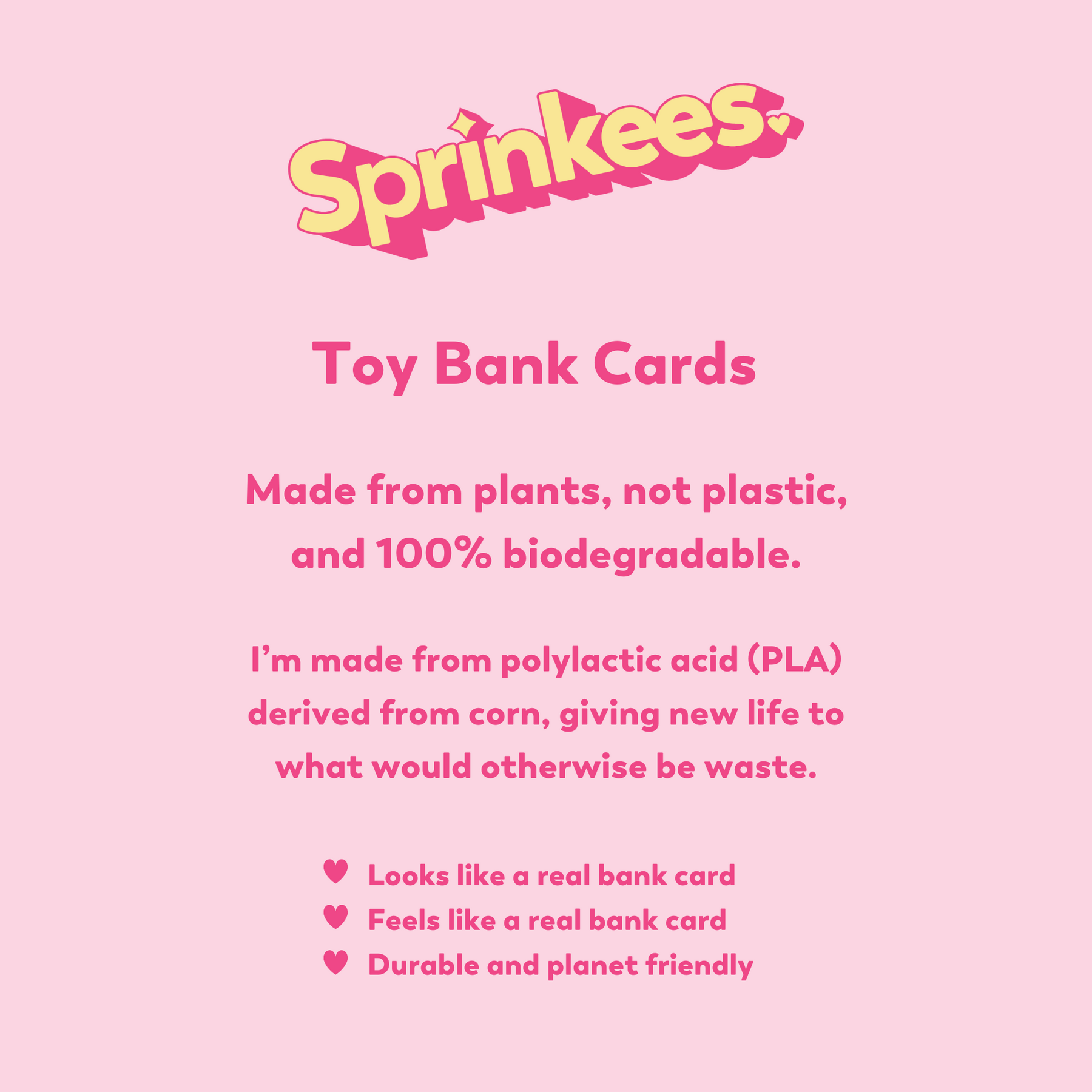 Toy Bank Card Set