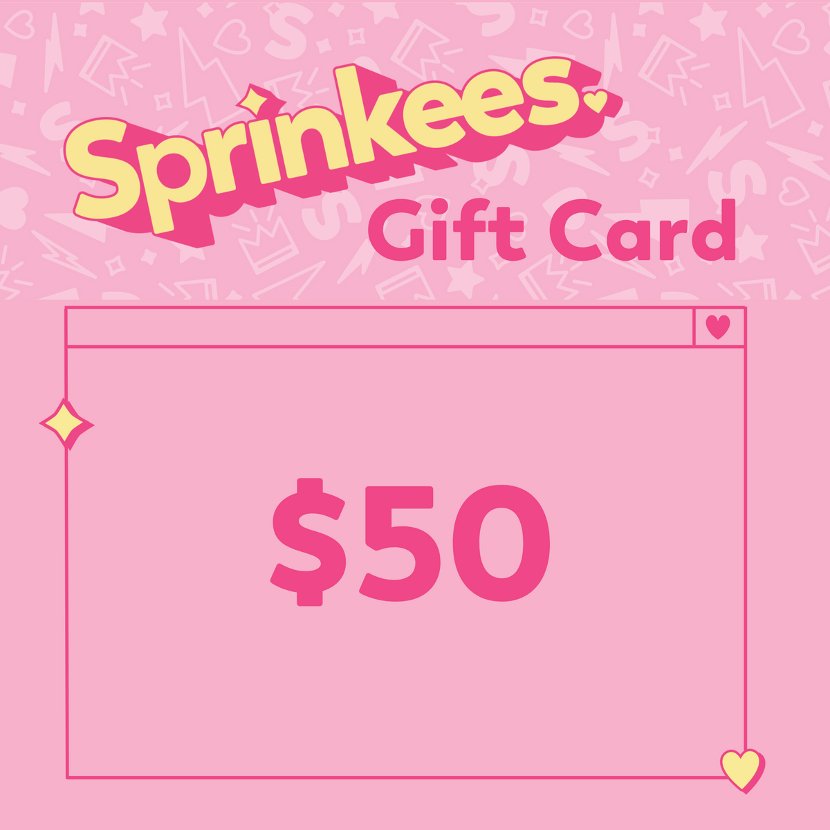 Sprinkees Gift Card